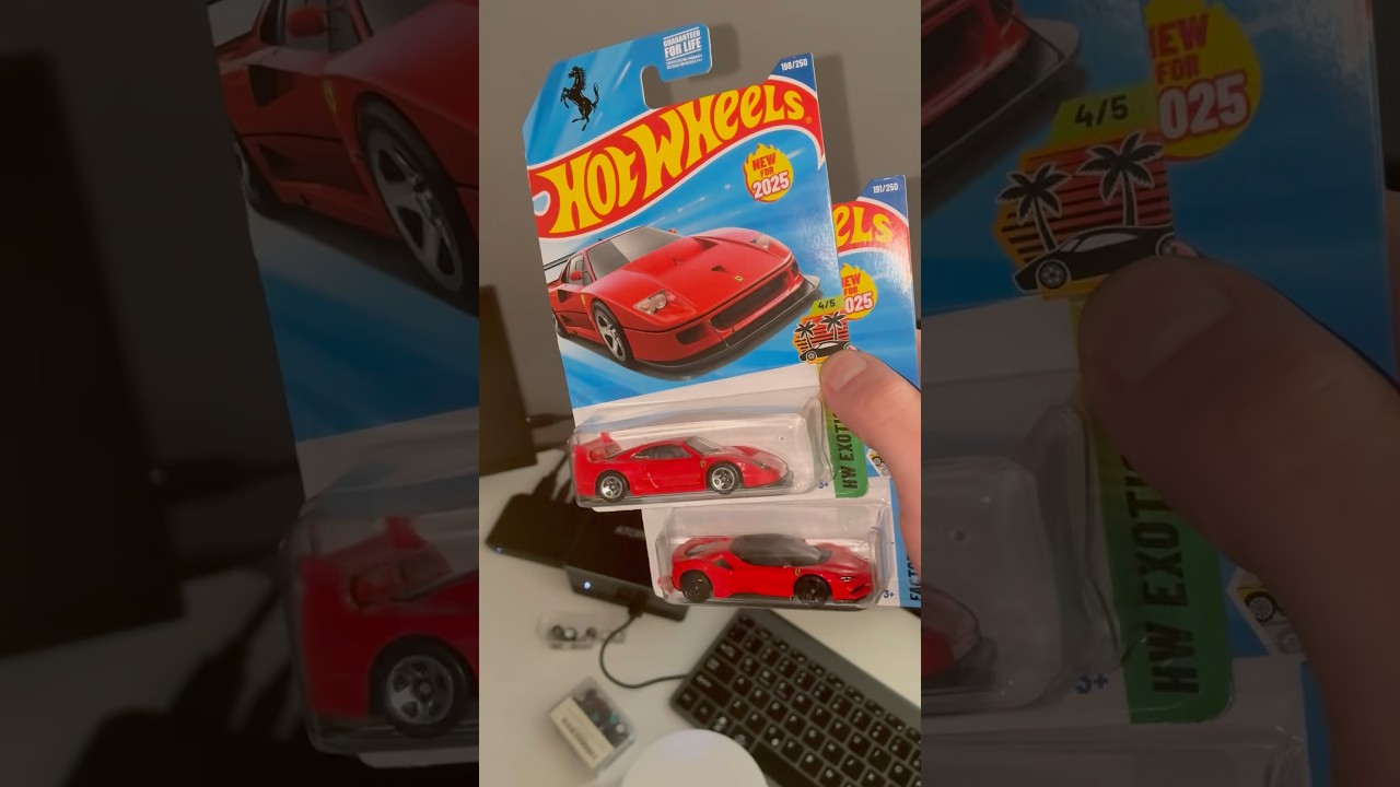 Ferrari lovers ❤️ don&rsquo;t forget to subscribe ,don&rsquo;t miss out on my custom wheel swaps🔥#hotwheels