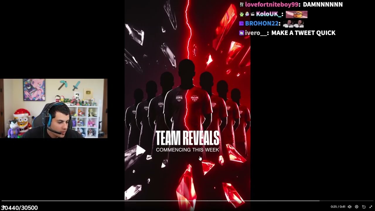 Stable Ronaldo Reacts To Sidemen Charity Match Announcement