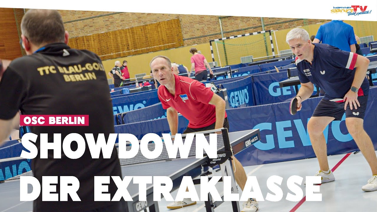 ALTMEISTER-Tischtennis mit CHAMPIONS FEELING! | Berliner Einzelmeisterschaften der Senioren