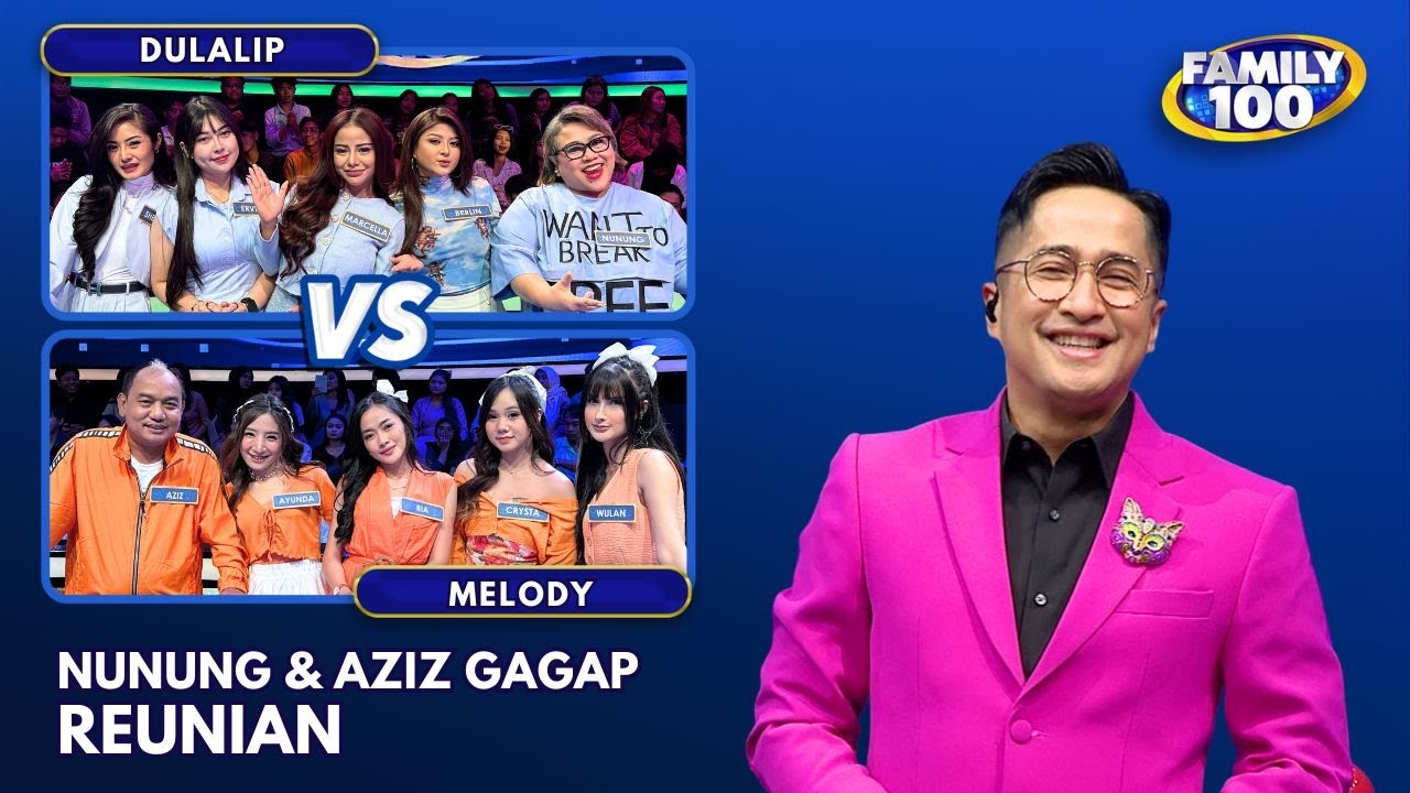 Cieee! Nunung & Aziz Gagap Reunian lagi di Family 100 (30/9/24)