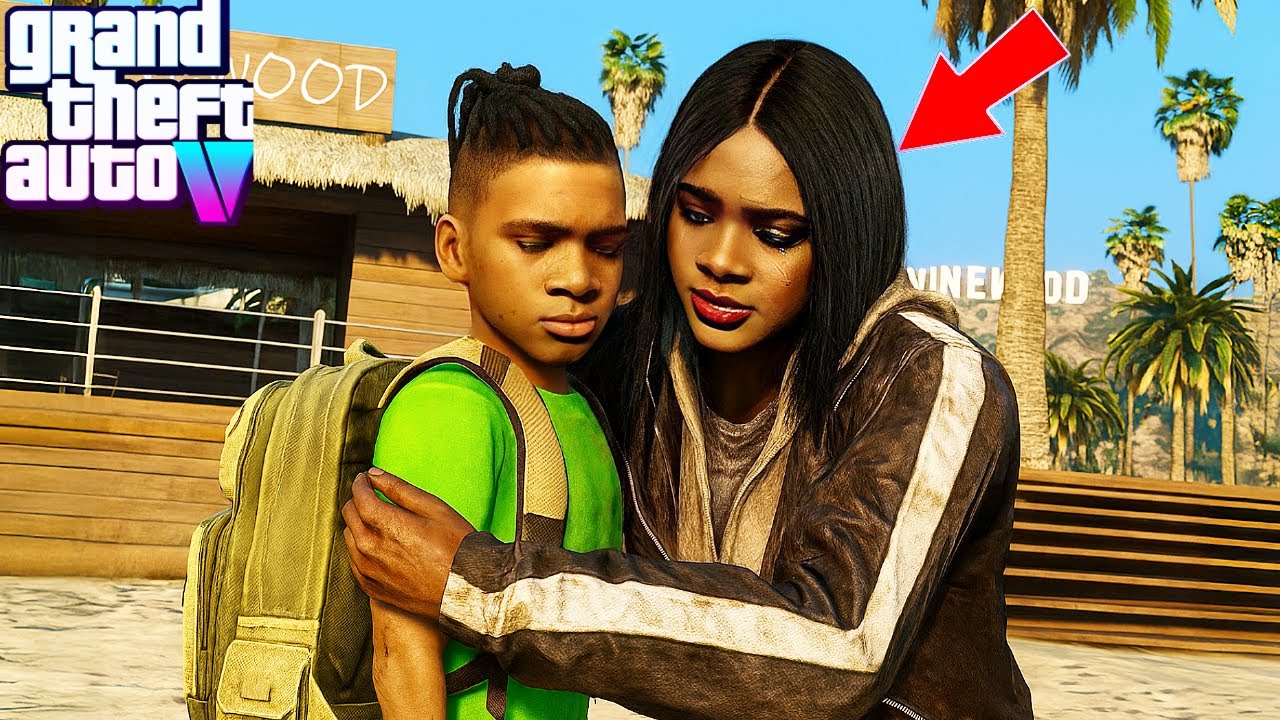 😢 💔👶🏽Kid Franklin Meets His Mom For The First Time Ever 😢💔 GTA 5 Kid Franklin Real Life Mod S1 EP15