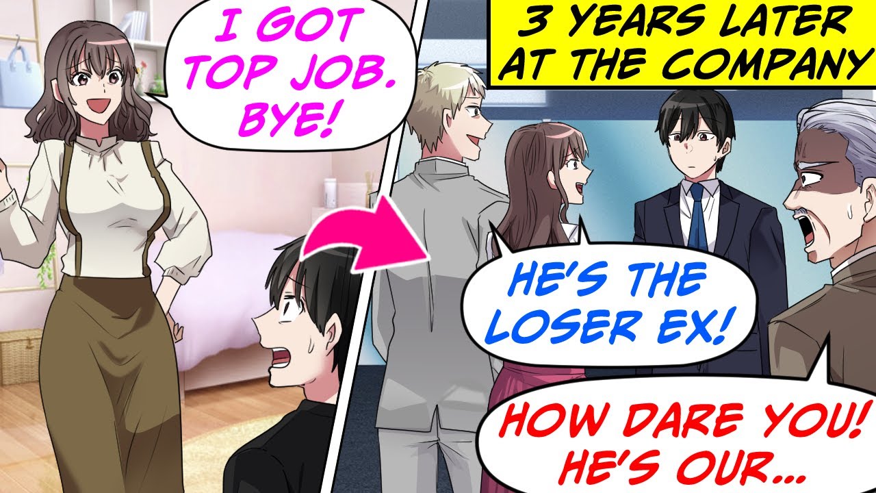 As Soon As She’s Hired at a Prestigious Company, I Was Dumped! But 3 Years Later..[RomCom Manga Dub]