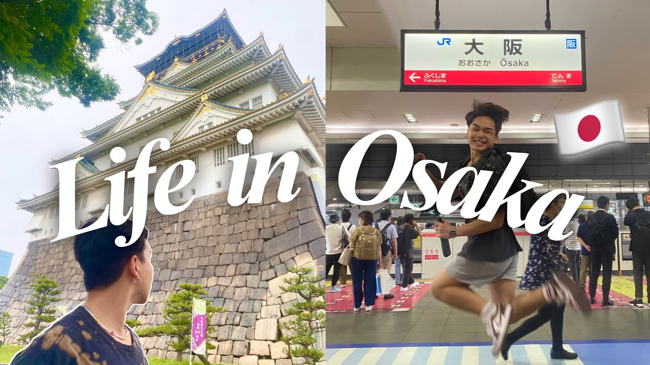 Living in Japan 🇯🇵 Exploring Osaka castle, coming out & confidence talks
