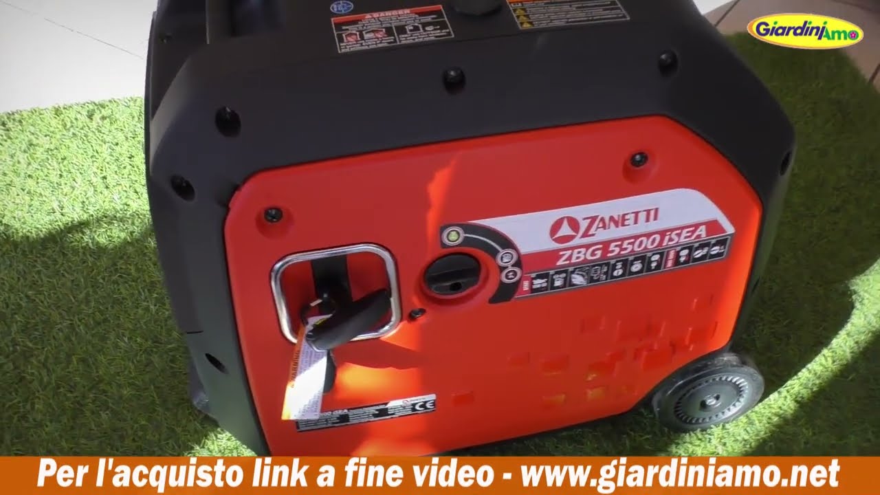 Generatore di corrente Zanetti ZBG 5500 iSEA
