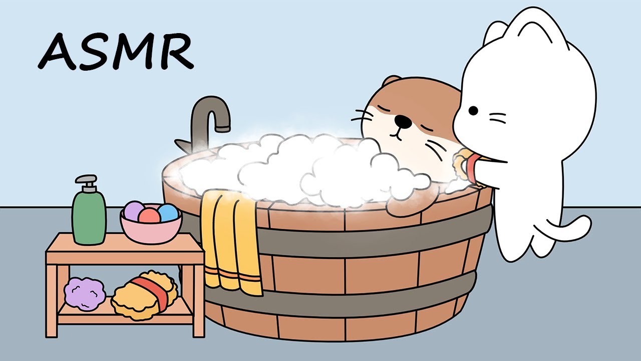 otter's spa treatment | ASMR animation