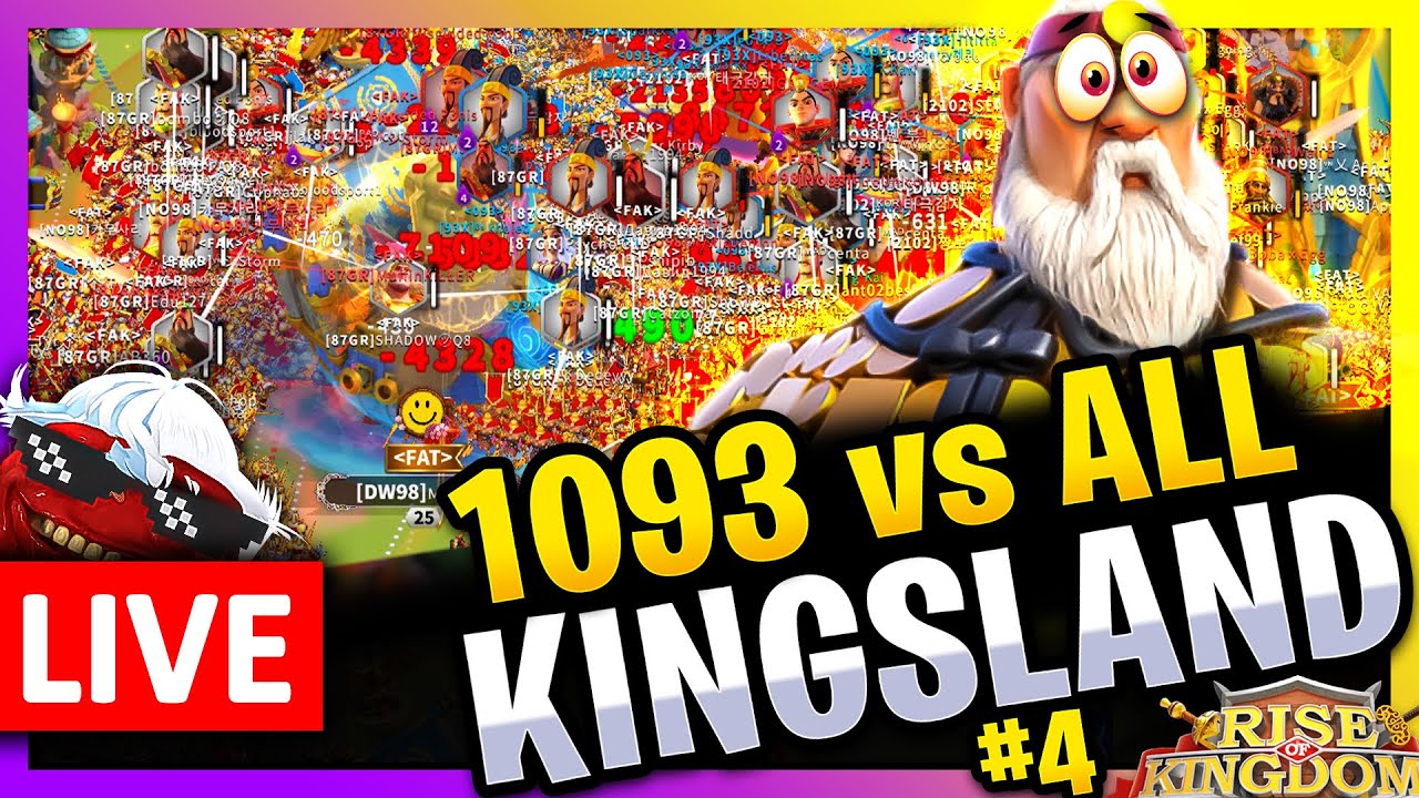 1093 vs All: KINGSLAND...ohoh! 🔥🔥🔥 LIVE! 🔴 #C12416