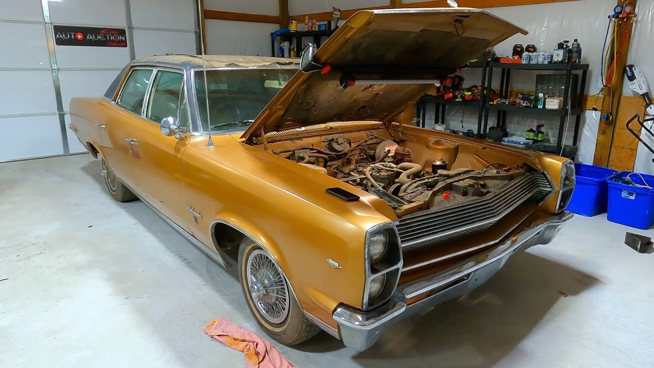 Barn Find 1967 AMC Ambassador First Drive in 14 Years!!