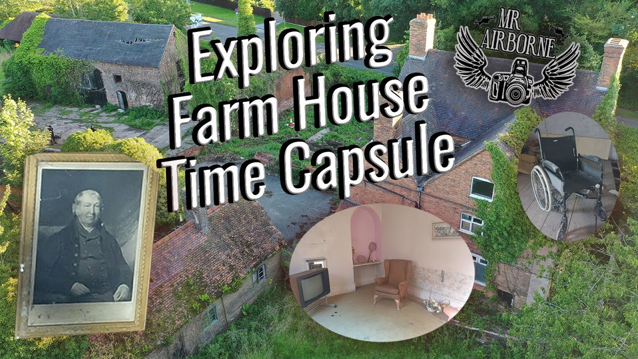 EXPLORING A HIDDEN FARM HOUSE...(Time capsule)