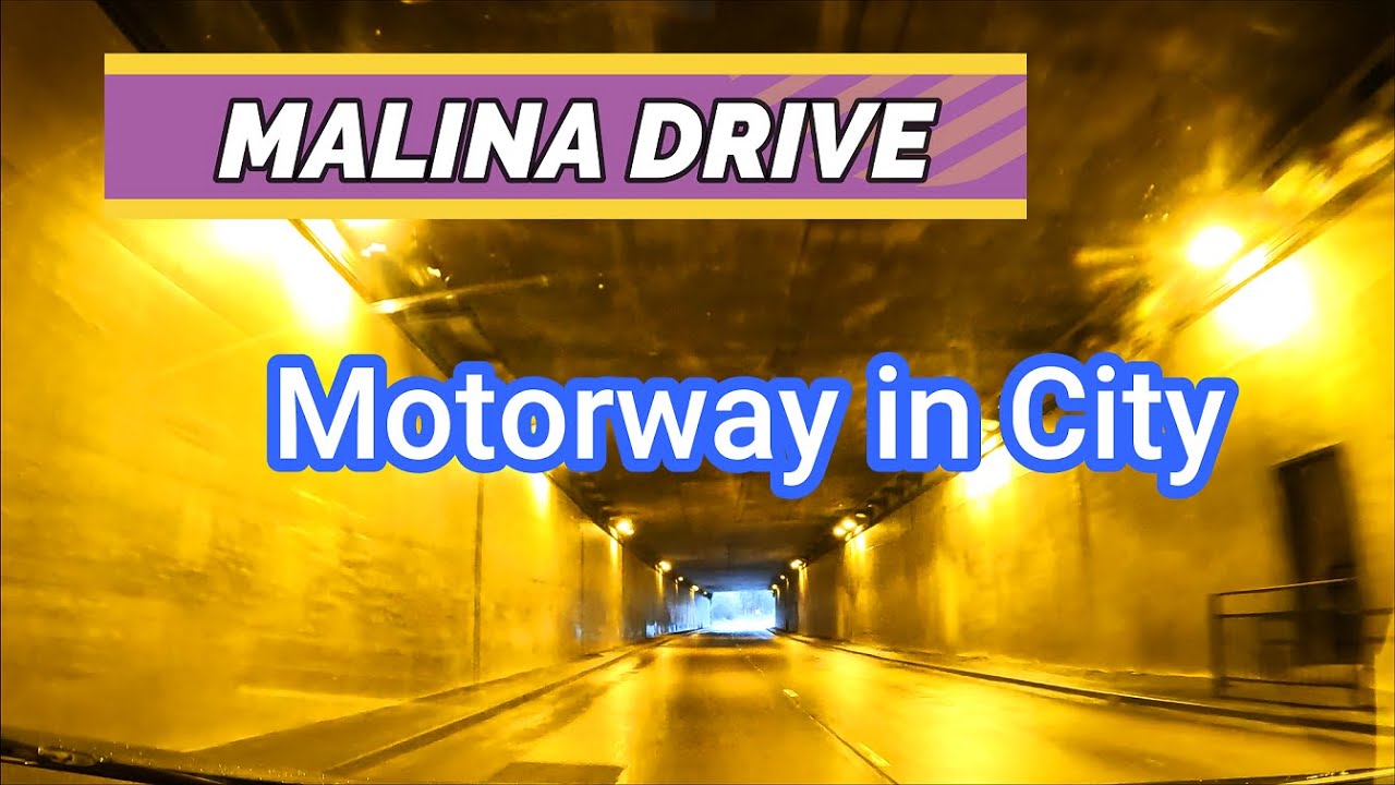 Malina Drive Leeds , autostradą przez miasto ?? England Motorway in City