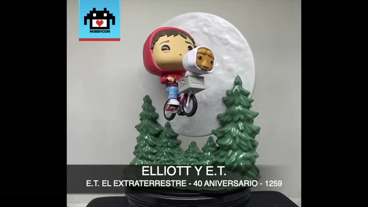 Elliot y E.T | E.T El Extraterrestre | 40 Aniversario | 1259 | Funko Pop!