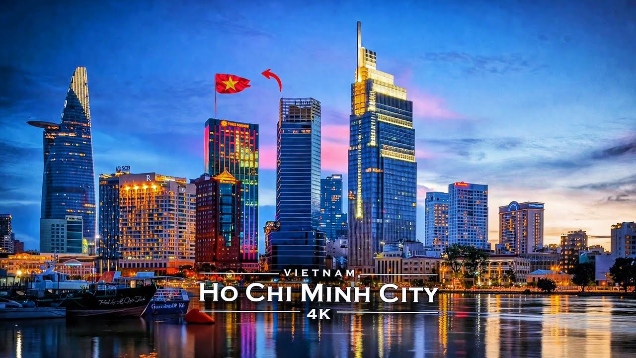 Хошимин 2026 4K !! Столица Вьетнама || Самый богатый город Вьетнама !!