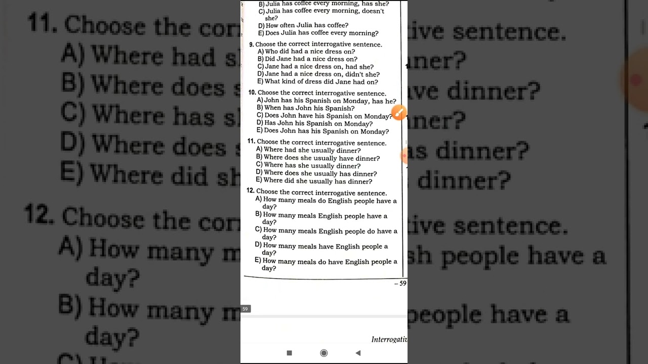 Toplu ll hissə Questions with 