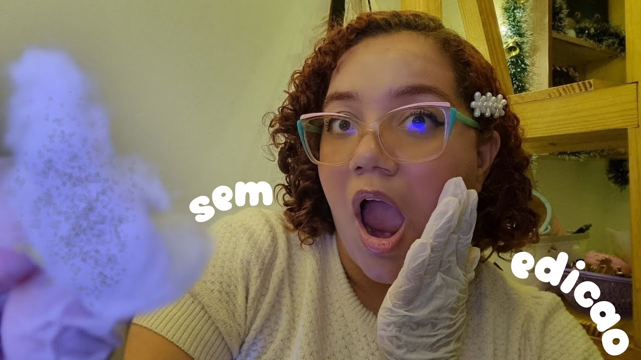 ASMR LIMPANDO SEU OUVIDO mas ESSE VÍDEO **NÃO** TEM EDIÇÃO 😱
