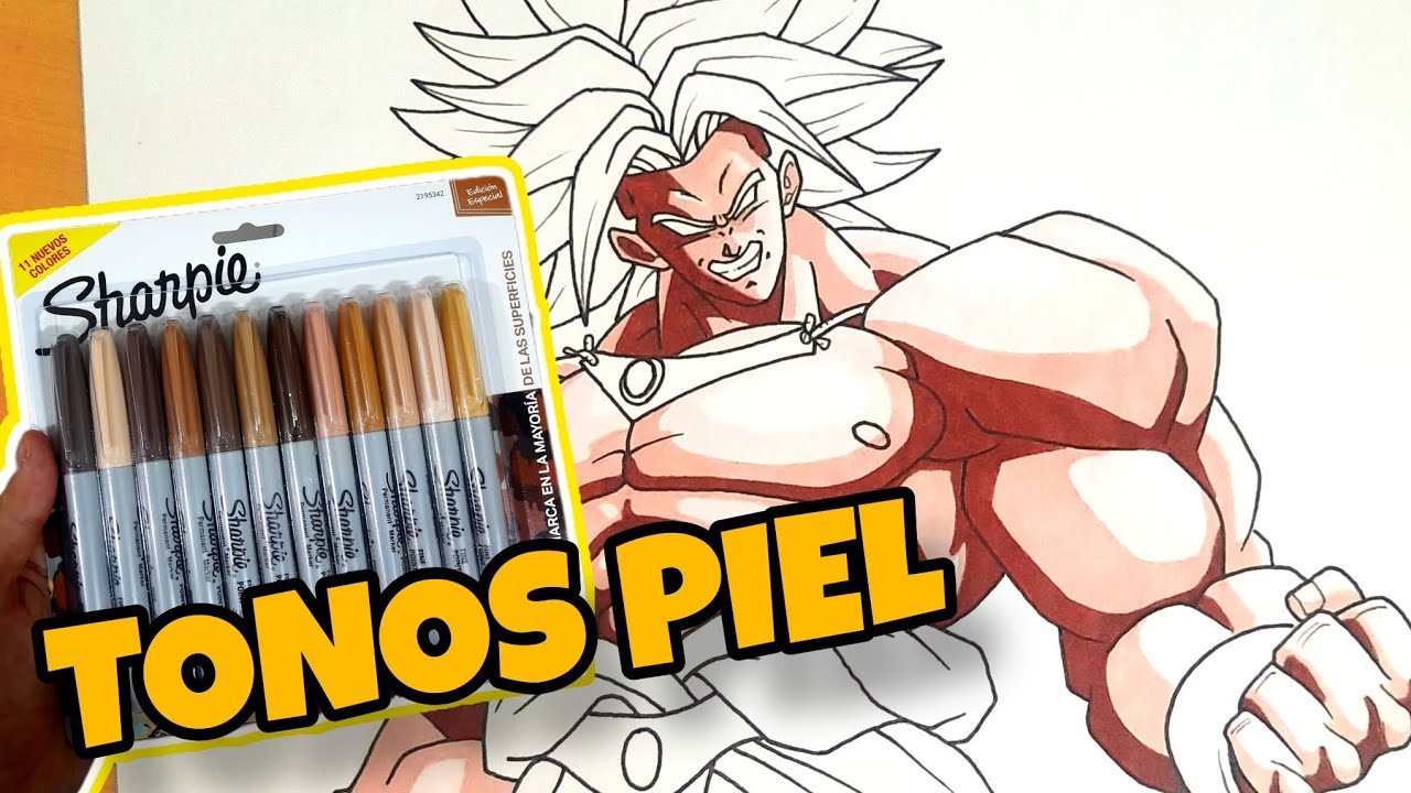 BROLY CLÁSICO - DIBUJO DE DRAGONBALL Z