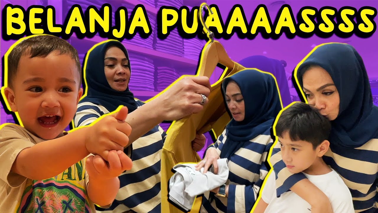 ASYIKK !! MAMA RIETA AJAK RAFATHAR RAYYANZA MAKAN DAN BELANJA PUAS DI MALL @Rans Entertainment