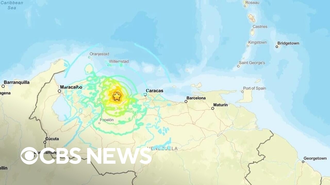 7.1 magnitude earthquake in Venezuela triggers tsunami alerts