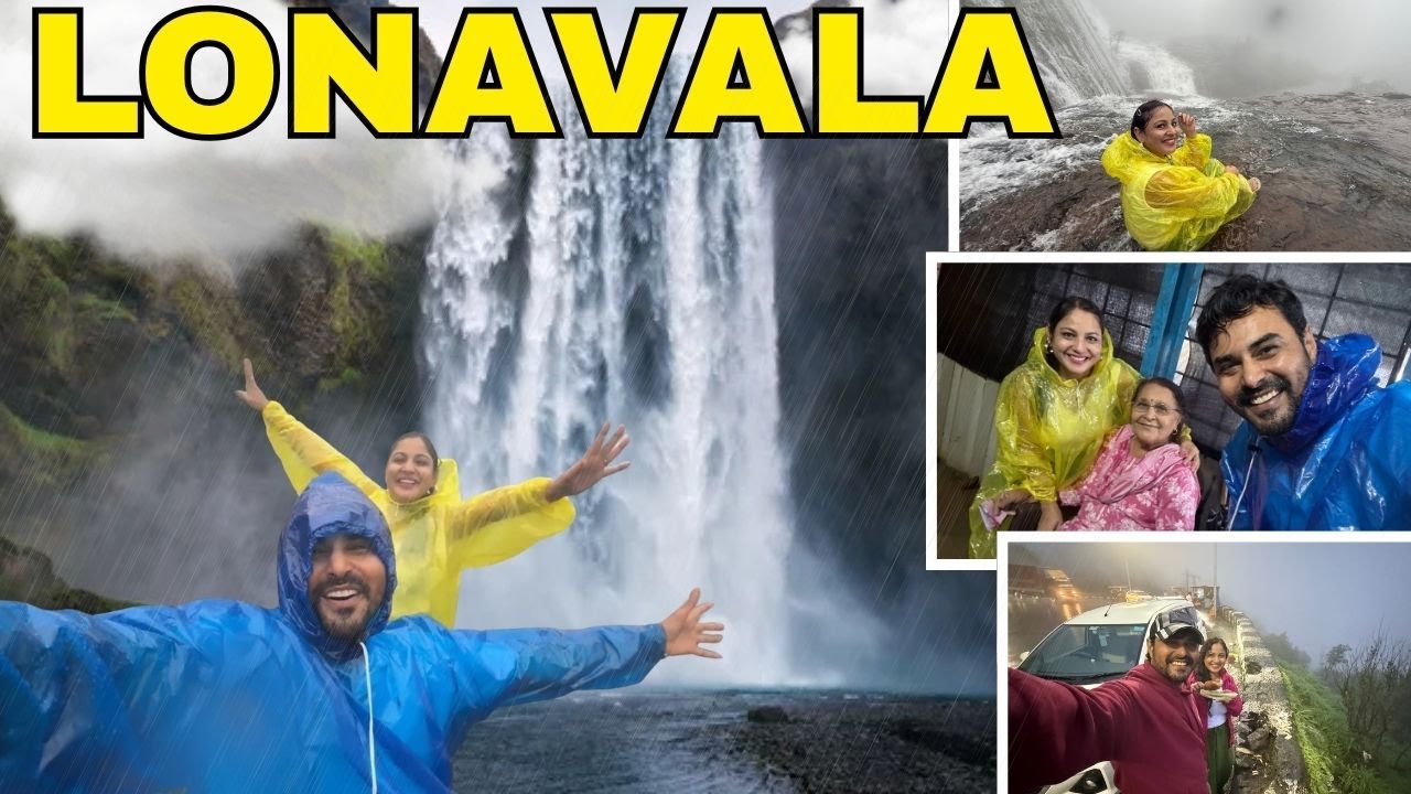 LONAVALA DURING MONSOONS | BEST WATERFALL LONAVALA | THE PUNJAB VILLAGE RESTAURANT | Revv Car Rental