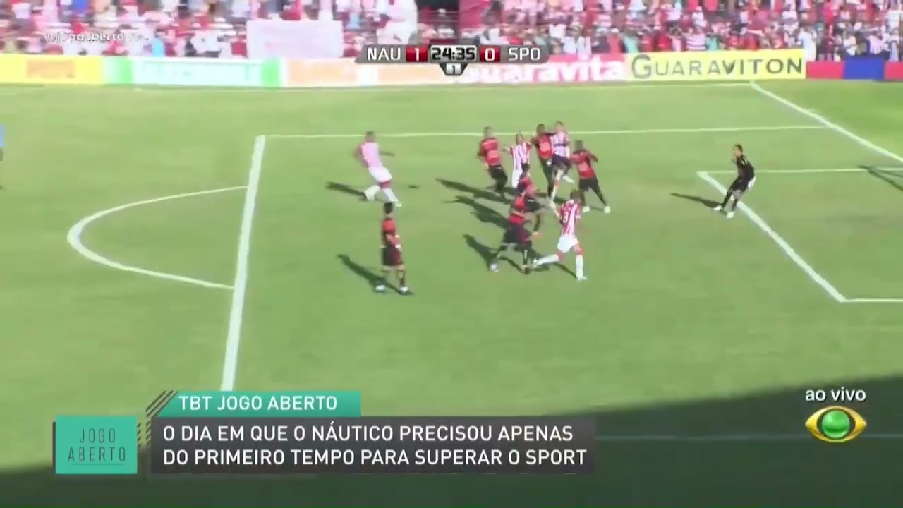 O dia em que o Náutico precisou apenas do primeiro tempo para superar o Sport