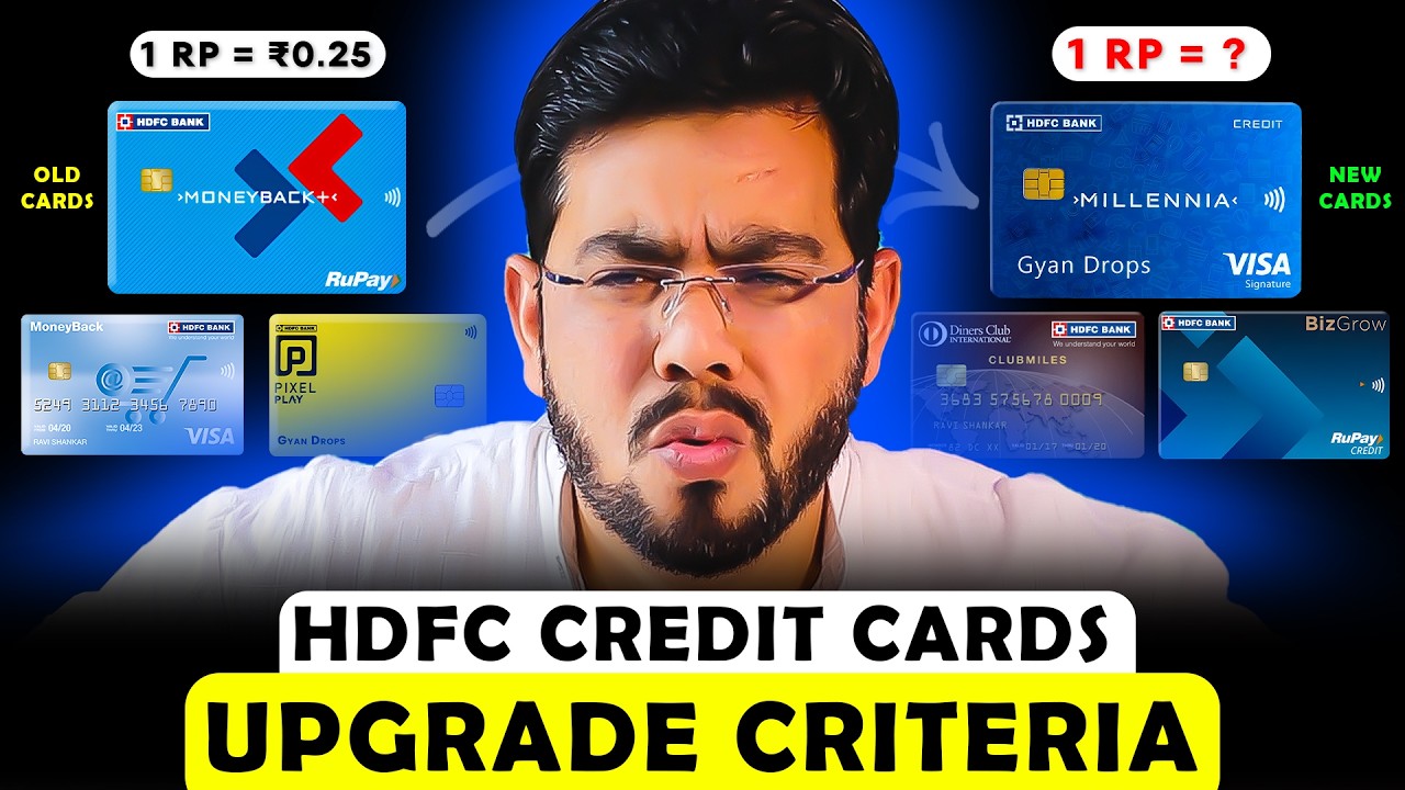 Big Update! HDFC Credit Card Upgrade Criteria Changed + Points Value Drop? New Term and Conditions