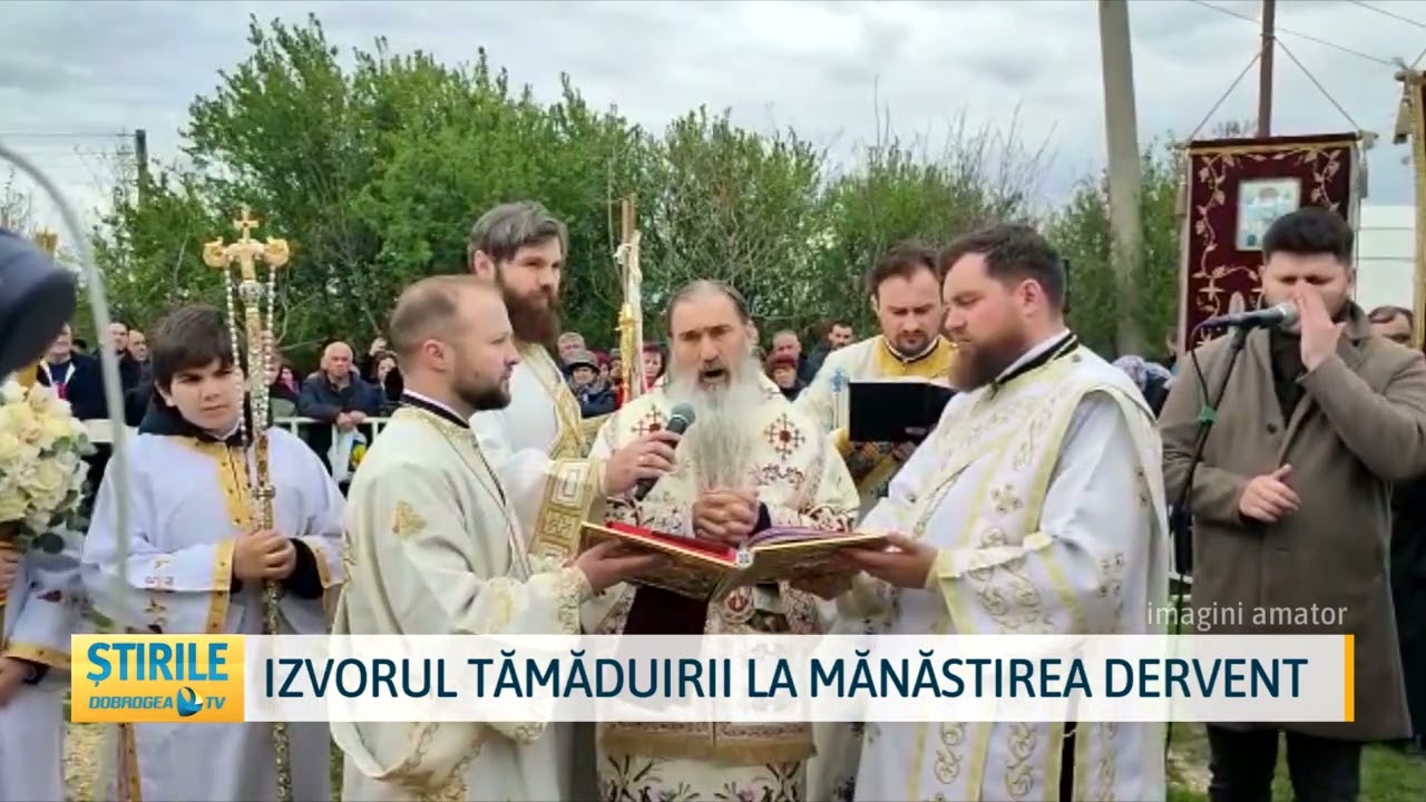 Izvorul Tămăduirii la Mănăstirea Dervent