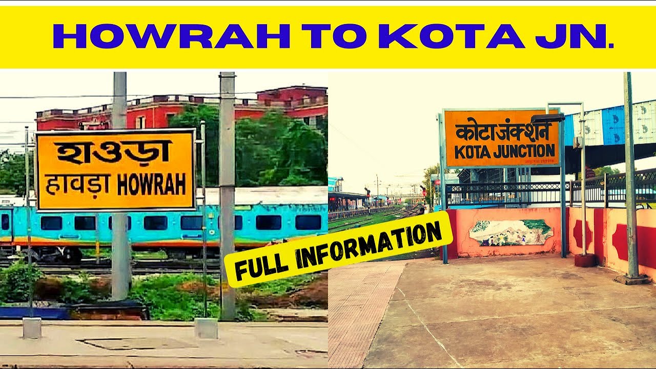 How to Reach Kota from Kolkata।। How to Arrived Kota by Train।। Howrah to Kota।। Kota।।Bhramanadda।।