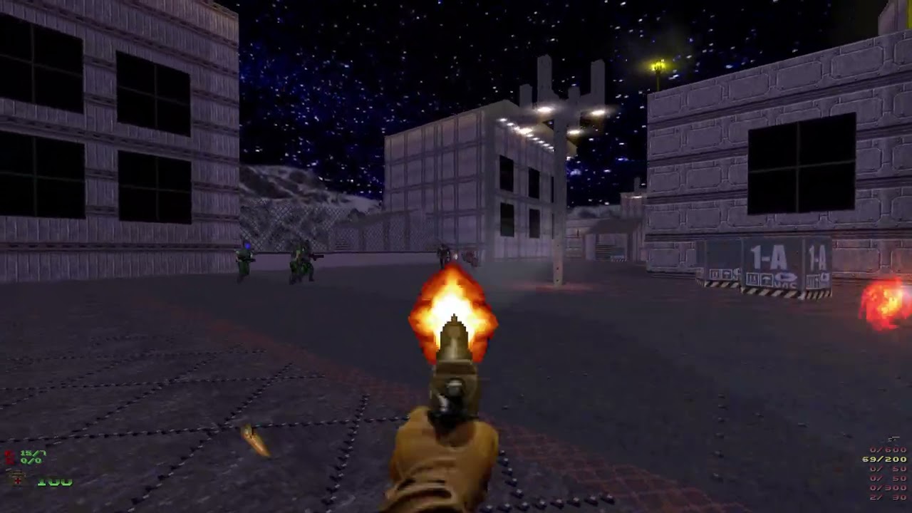 Brutal Doom64 playable Intro.