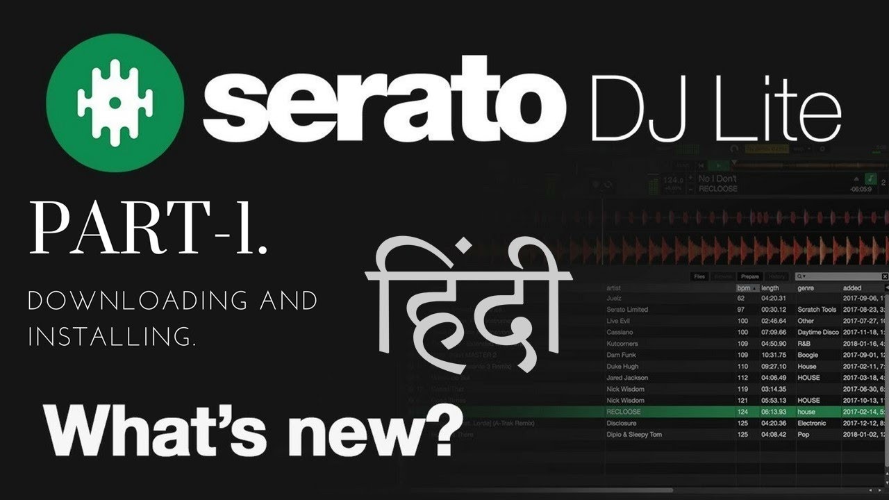 SERATO DJ LITE - PART 1 - Downloading and installing.