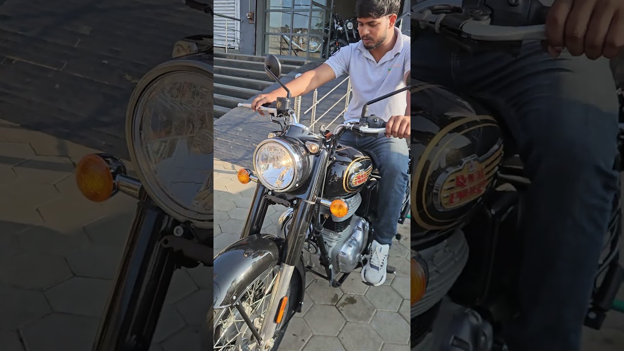2025 Royal Enfield 350 battalion black Exhaust sound #royal #enfield #bike