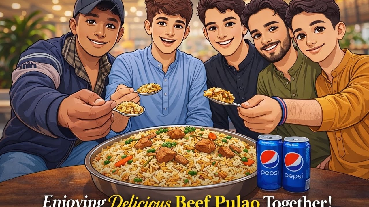 Beef Pulao se shuru, larai par khatam!😂❤️‍🔥