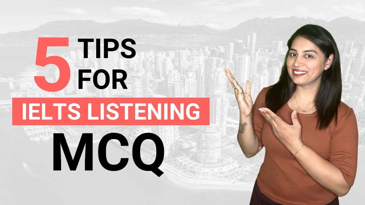 5 Tips for IELTS Listening MCQ Questions 2026 #ielts2024 #ieltspreparation