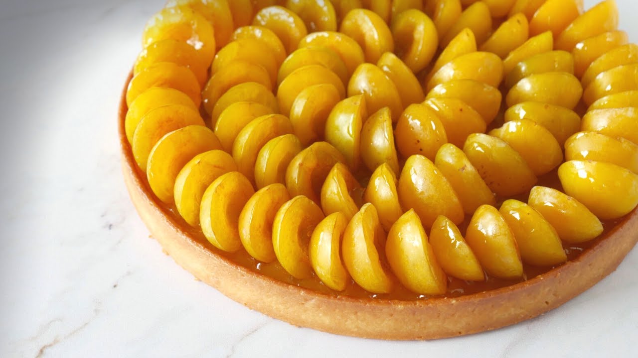 TARTE AUX MIRABELLES – Pâte Sablée & Crème d’Amandes | Recette Facile