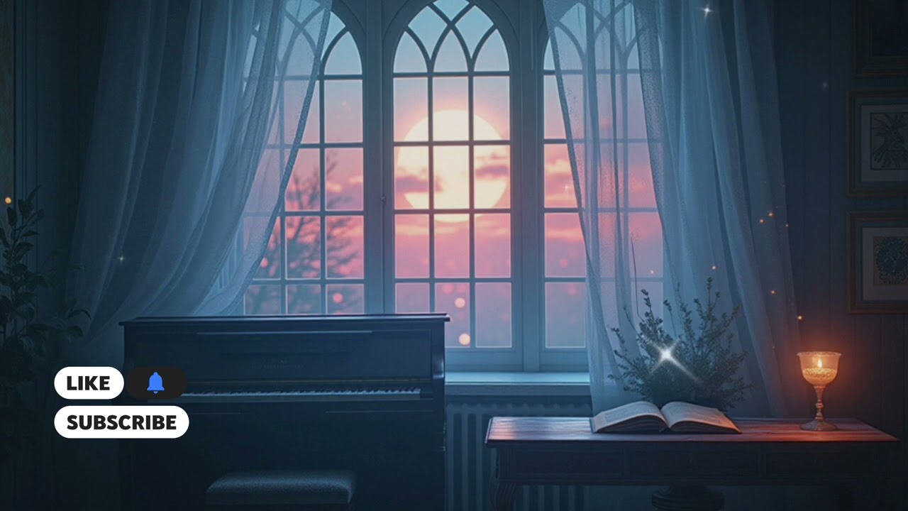 Sleep Piano Music for Deep Relaxation & Peaceful Night 🌙