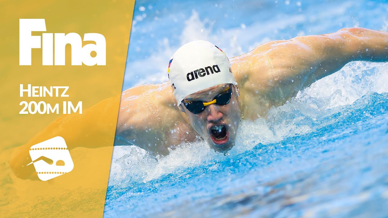 Heintz missed out the world cup record by 0.13 seconds in 200m iM #1 Paris