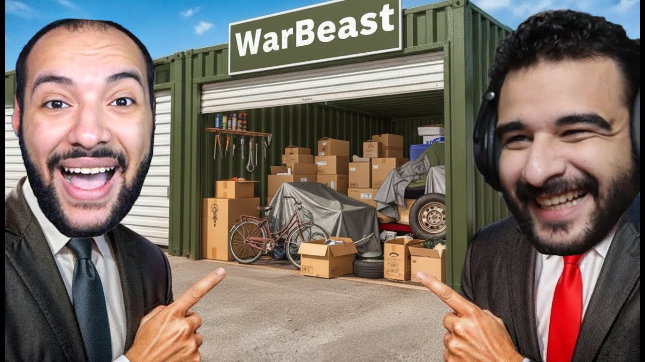 افتتاح شركة وار بيست للتجارة شركائي ستورم وفتحي | Storage Hunter Simulator