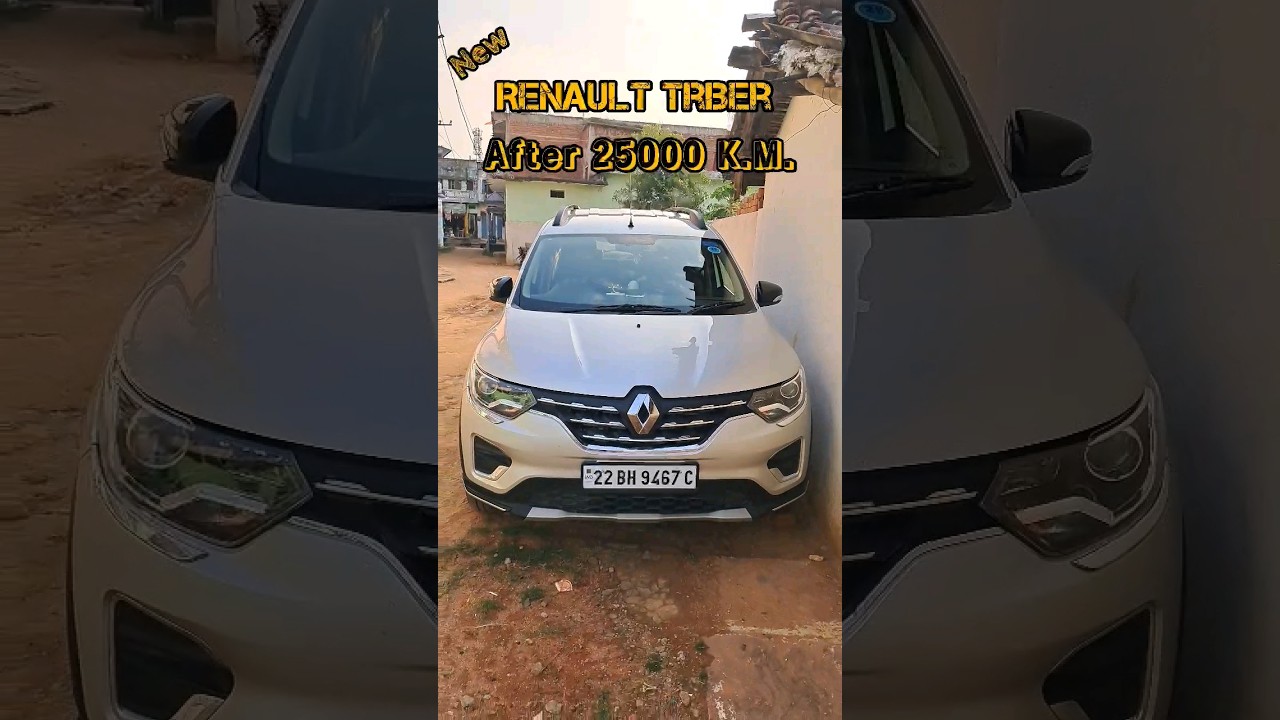 Renault Triber Review after 25000 KM/ Ask your Questions in the comments 👇 dhiraj Triber and Trips 🚗