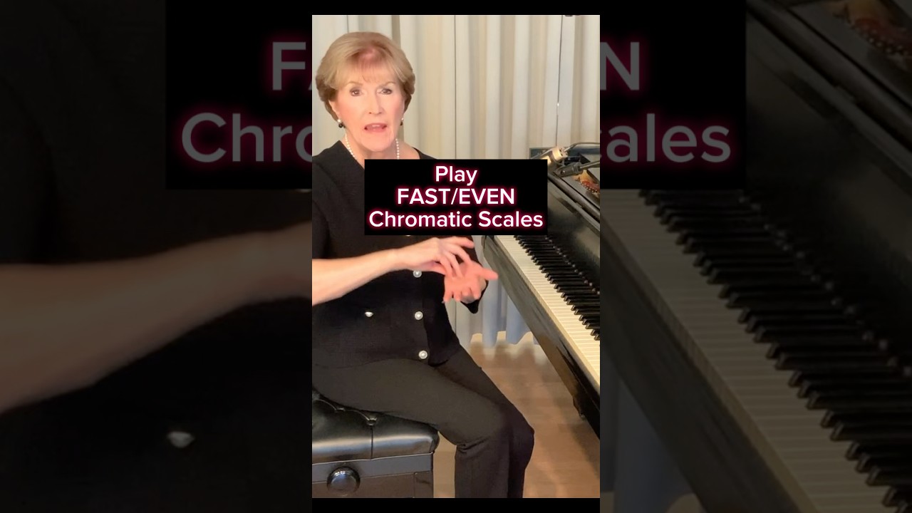 Le scale cromatiche suonano male? 🎹 #tecnicadelpianoforte