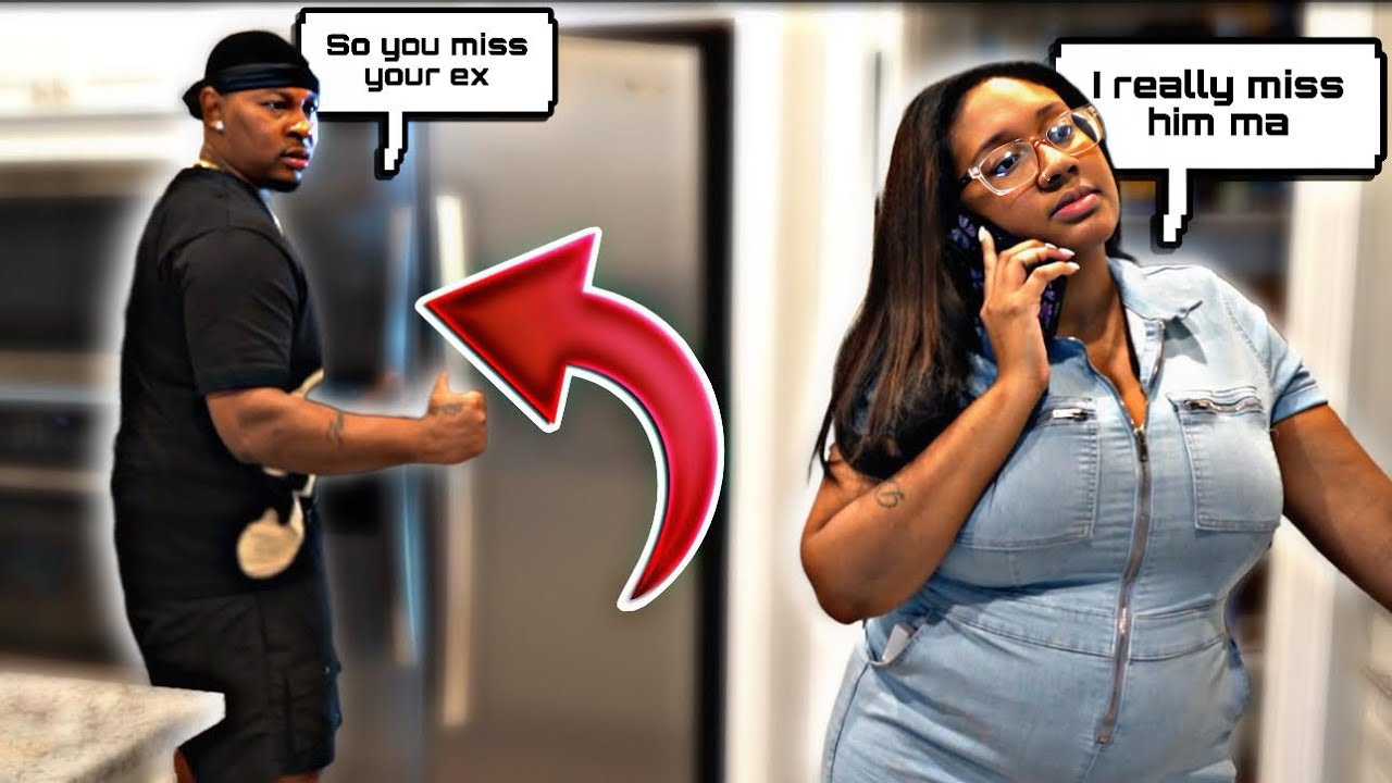 CAUGHT TELLING MY MOM I MISS MY EX PRANK ON HUSBAND!