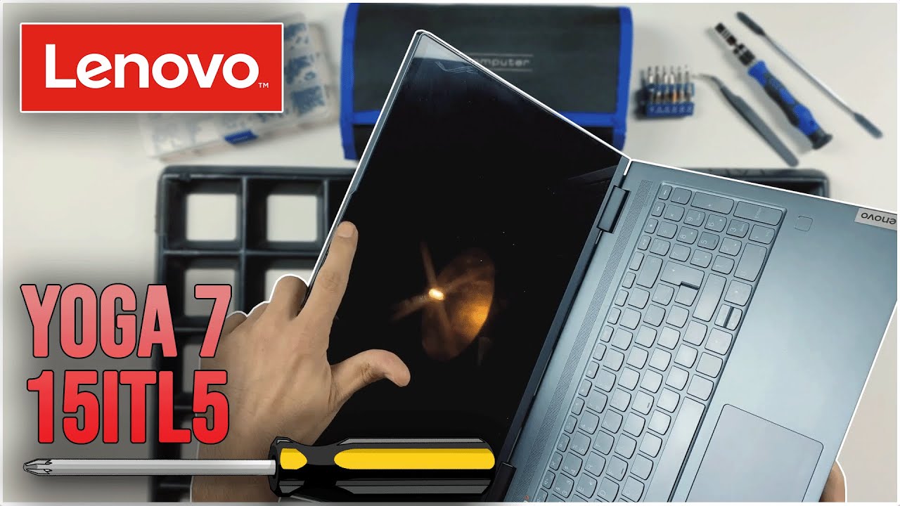 Lenovo Yoga 7-15ITL5 von Innen - RAM, SSD, Akku, Lüfter wechseln