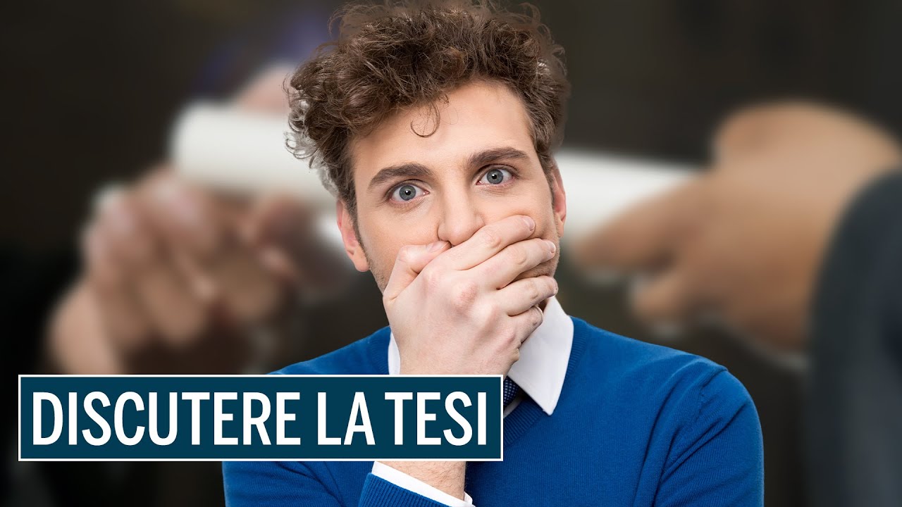 Come DISCUTERE la TESI di LAUREA