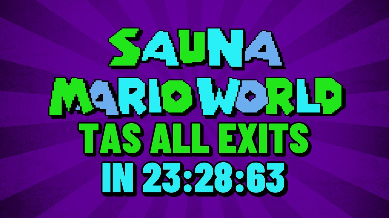 [TAS] SNES Sauna Mario World 