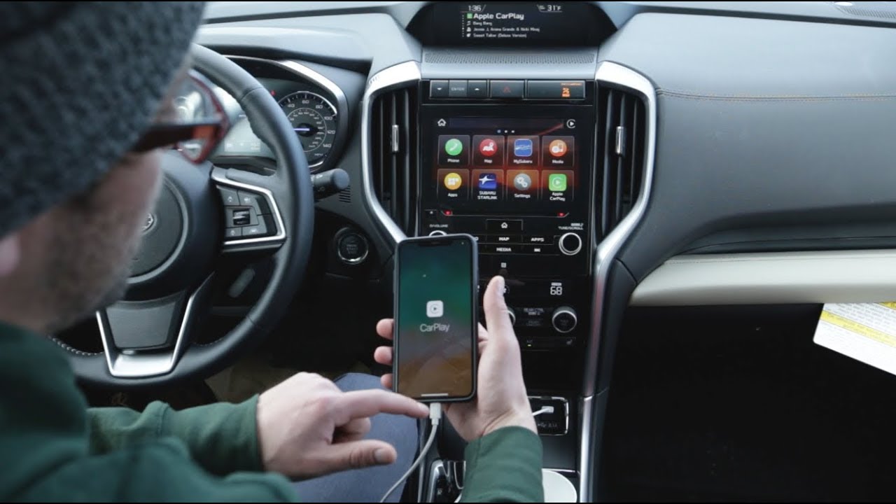 Все, что вам нужно знать об AppleCarPlay в Subaru 2019 года