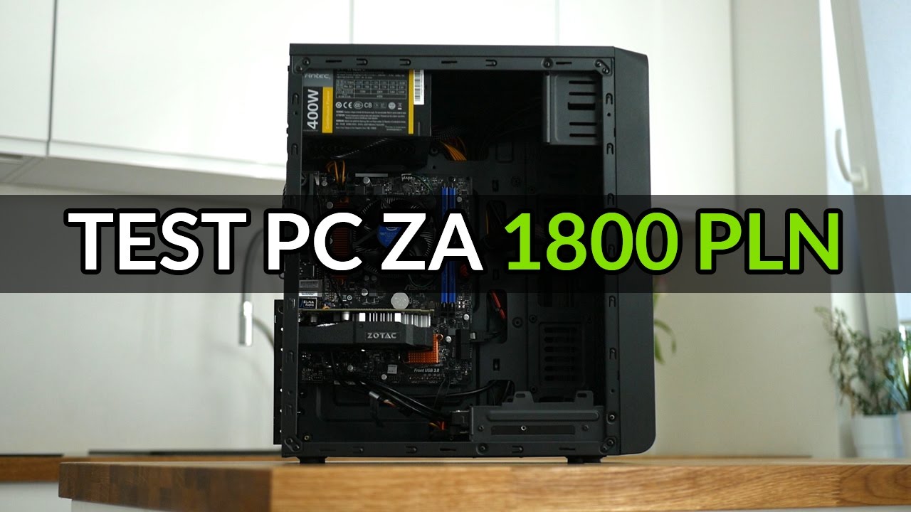 TEST komputera za 1800 PLN w grach &ndash; CS:GO, BF1, Wiedźmin 3
