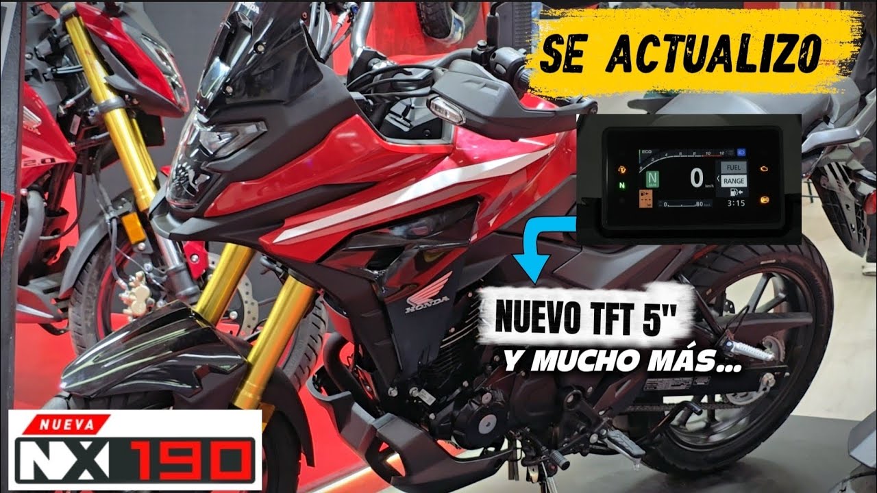 ¡NUEVA HONDA NX 190 2026! 🔥 Todas sus NUEVAS CARACTERÍSTICAS y CAMBIOS EXPLICADOS