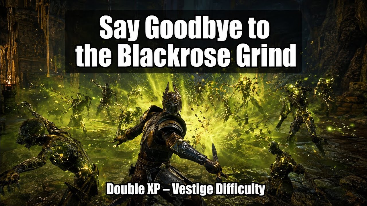 ESO Overland XP Farm Build &ndash; Double XP with Vestige Difficulty (Update 50)
