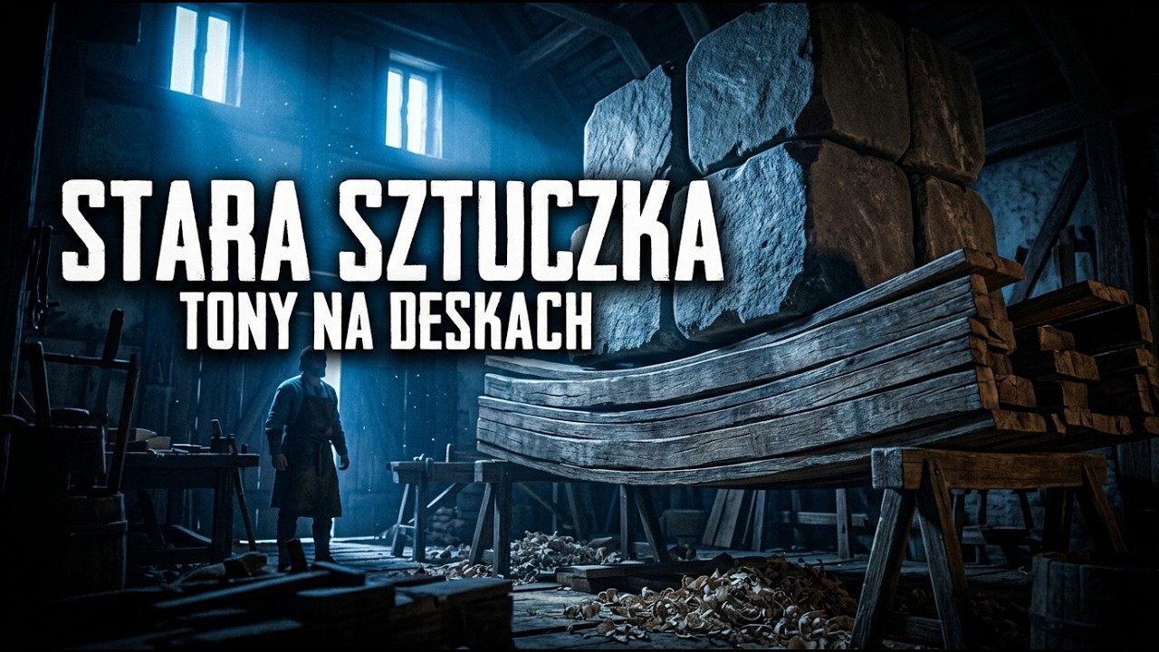 Stara sztuczka: uznano ją za prymitywną — aż średniowieczne deski wytrzymały tony ciężaru.