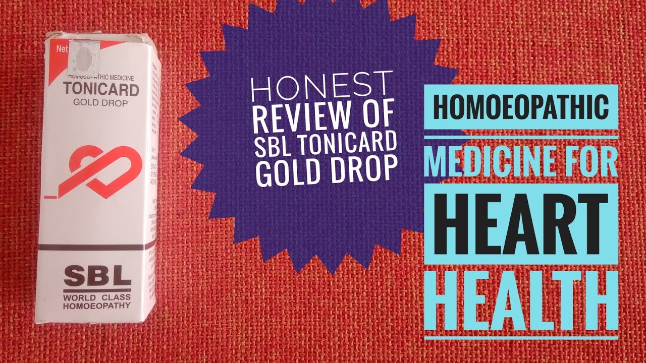 Honest Review of SBL's TONICARD GOLD DROP ll Homoeopathic Medicine for Heart Health
