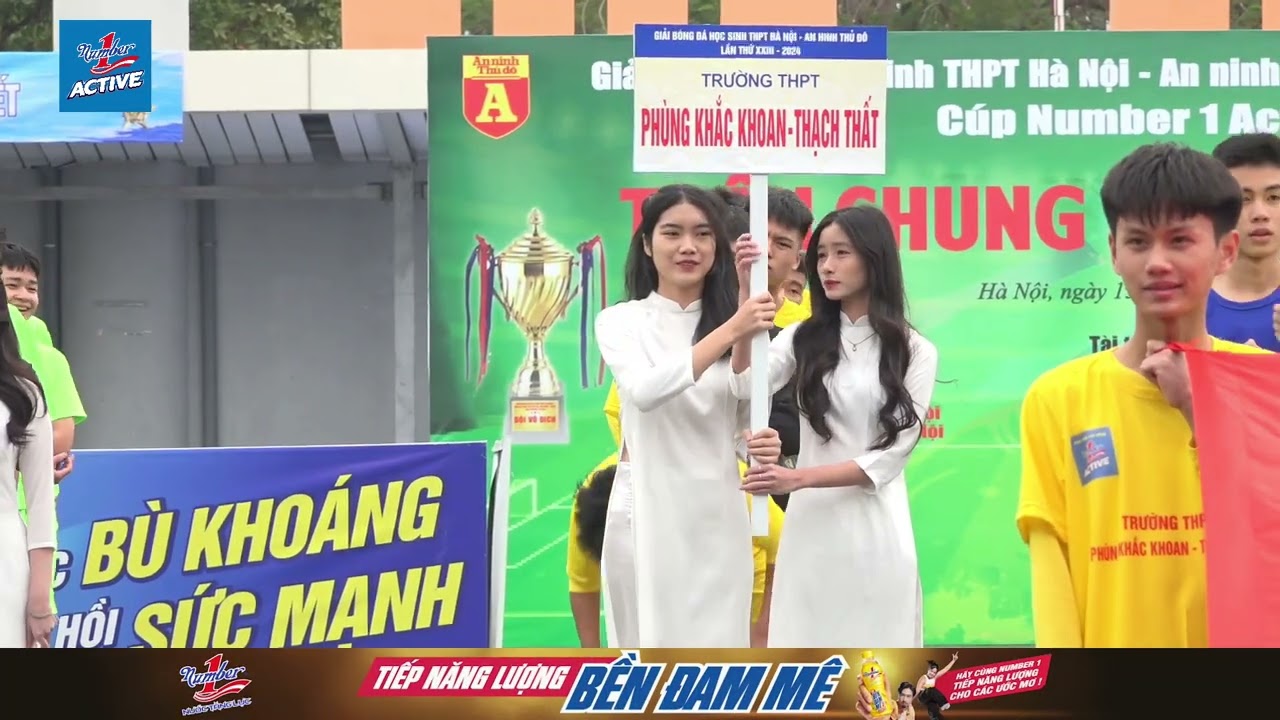 #FULL: THPT Phùng Khắc Khoan -vs- THPT IVS🏆 Giải bóng đá THPT Hà Nội - An ninh Thủ đô lần XXIII 2024