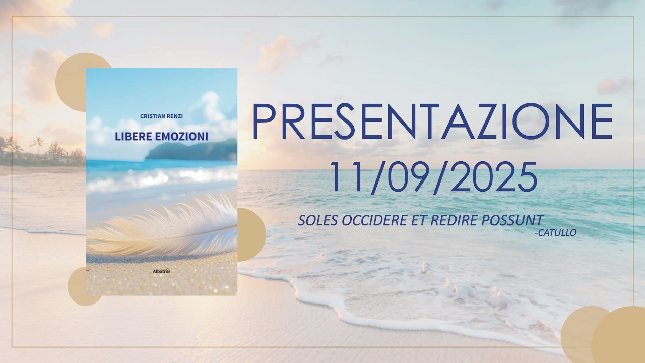 Cristian Renzi: “Libere emozioni” - 11 settembre 2025
