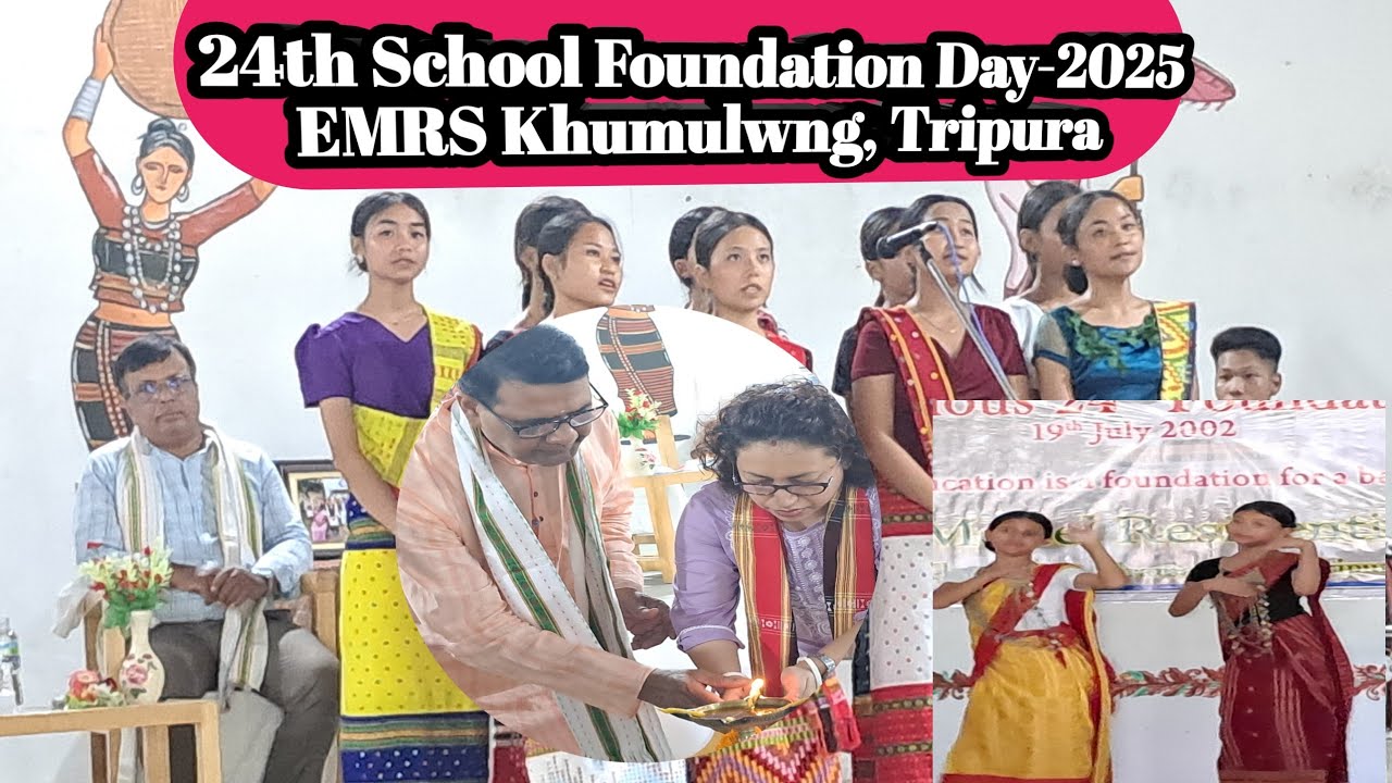 24th School Foundation Day 2025 # EMRS KHUMULWNG # HD Borok Entertainment