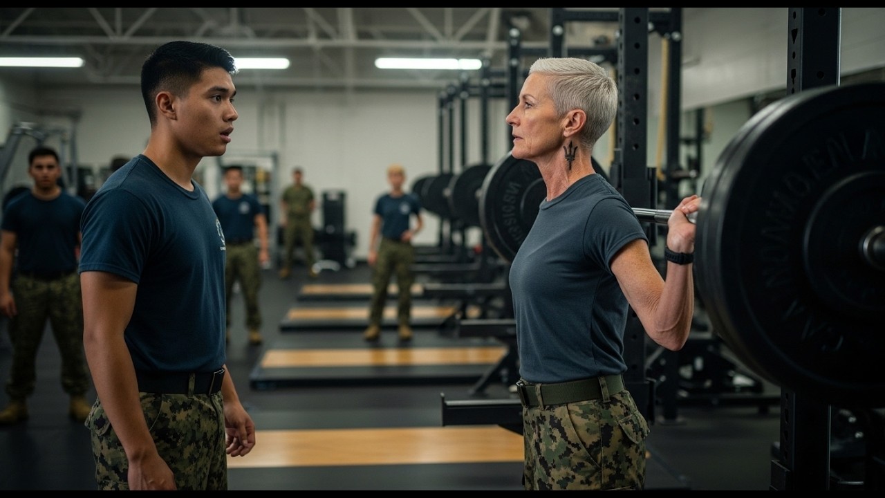 She Was Just Another Woman at the SEAL Gym — Until the Commander Saw Her Neck Tattoo